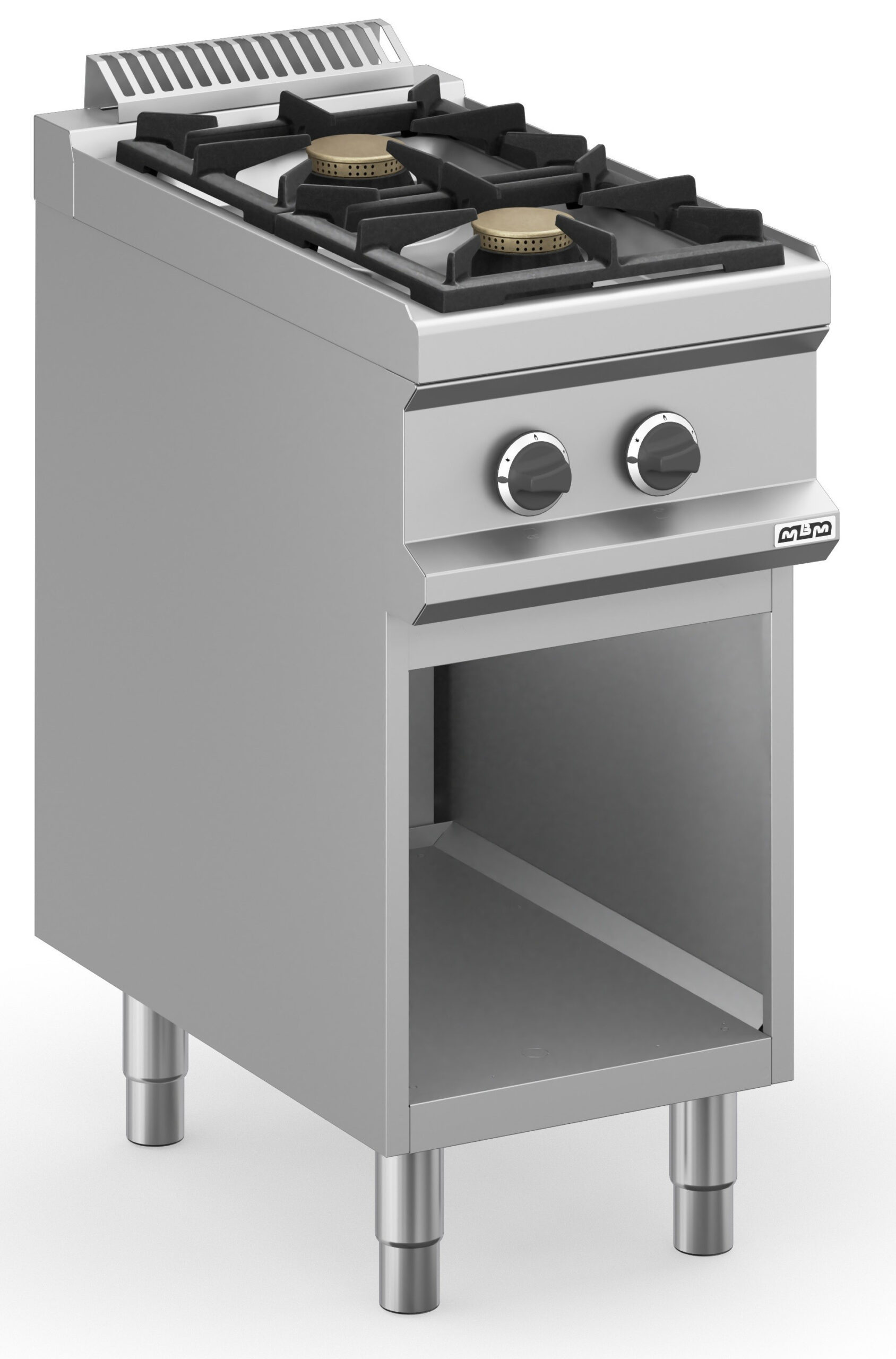 Fogão Industrial a Gás 2 Queimadores 5,5kW com Forno