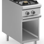 Fogão Industrial a Gás 2 Queimadores 5,5 kW c/ Forno