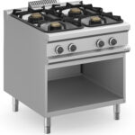 Fogão Industrial a Gás 4 Queimadores com Forno - Linha 900