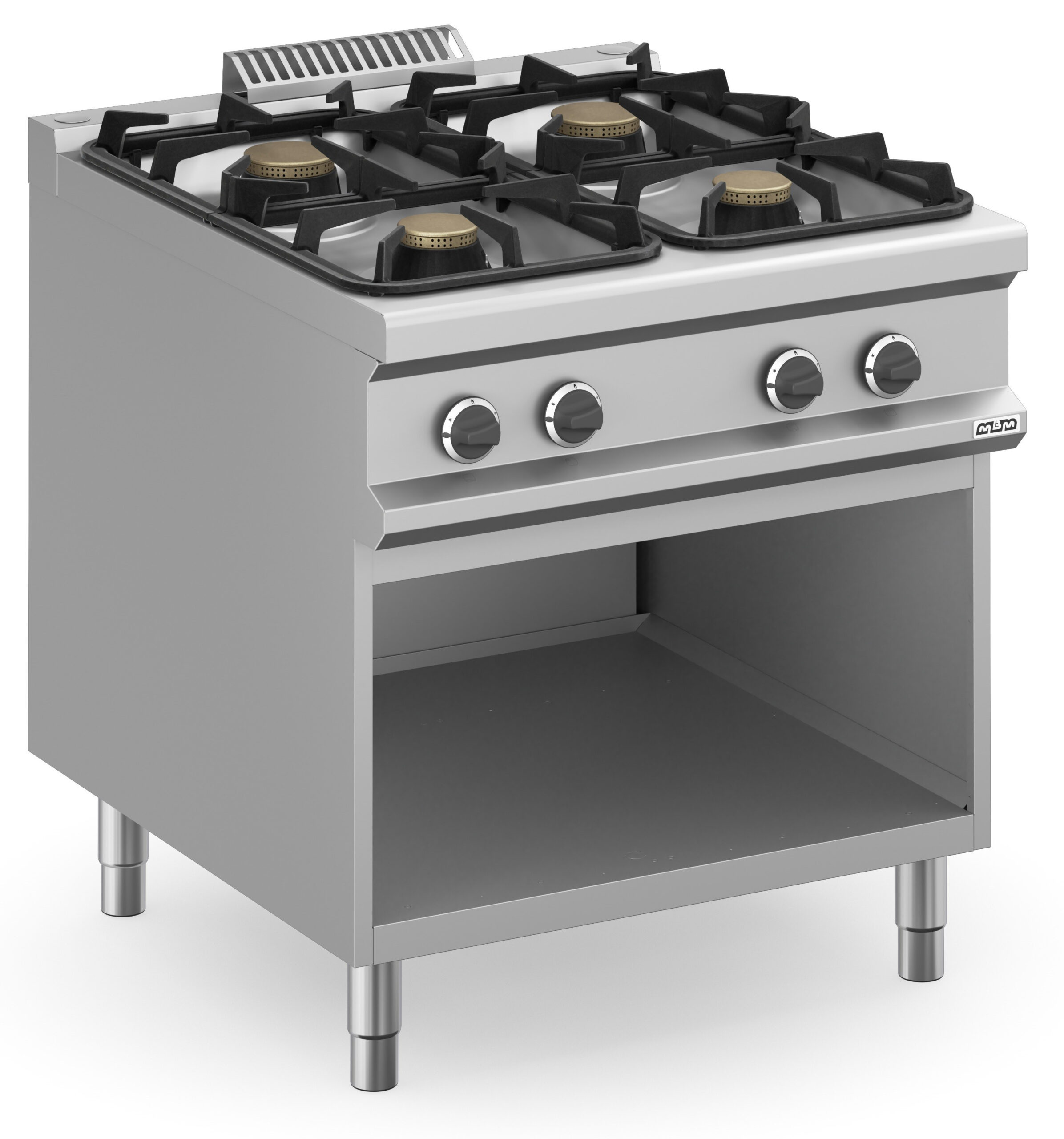 Fogão Industrial a Gás 4 Queimadores com Forno - Linha 900