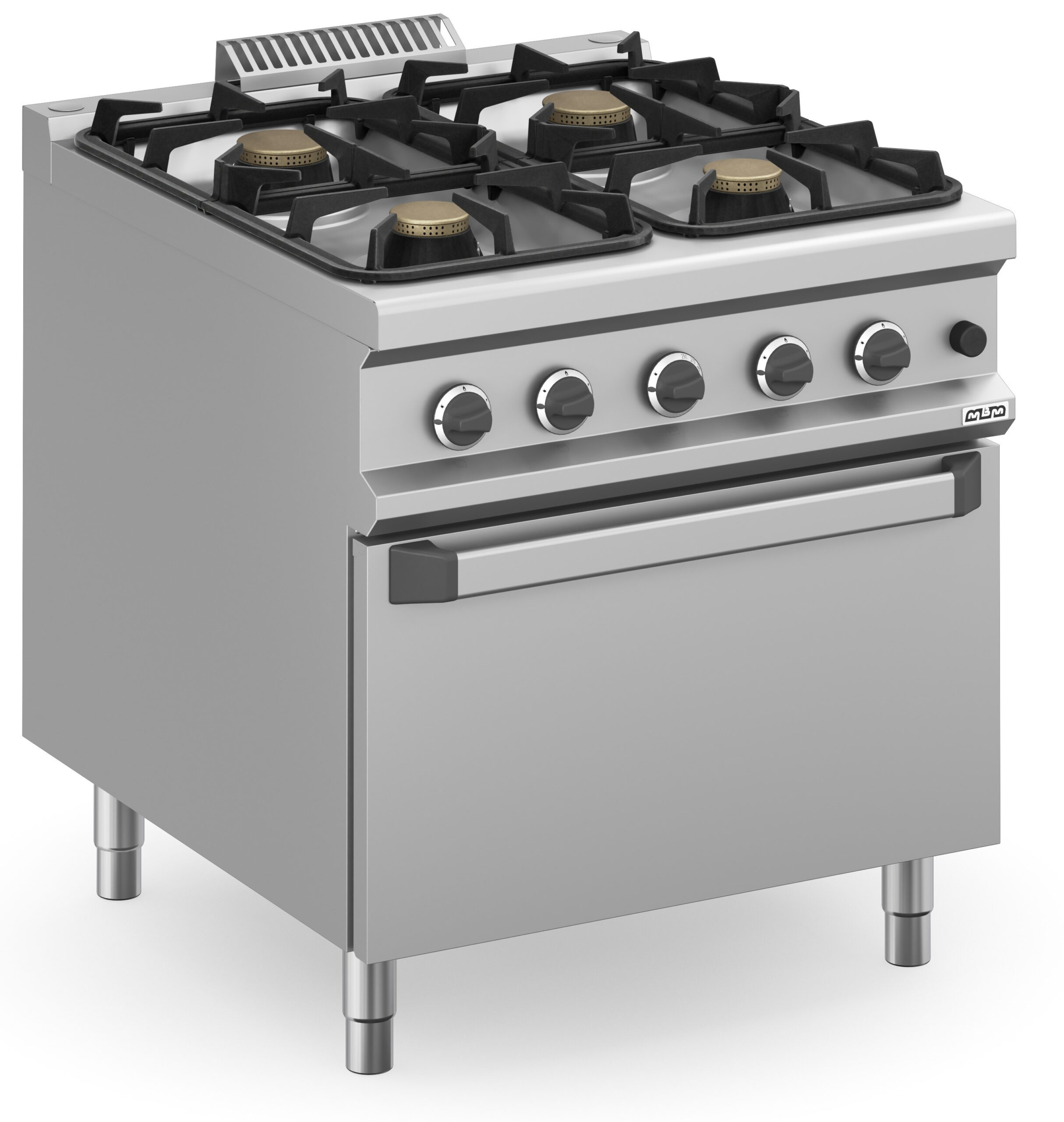Fogão Forno a Gás Industrial 4 Queimadores 900 MAGISTRA PLUS