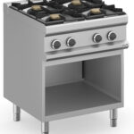 Fogão Industrial a Gás 4 Queimadores c/ Forno Linha 700