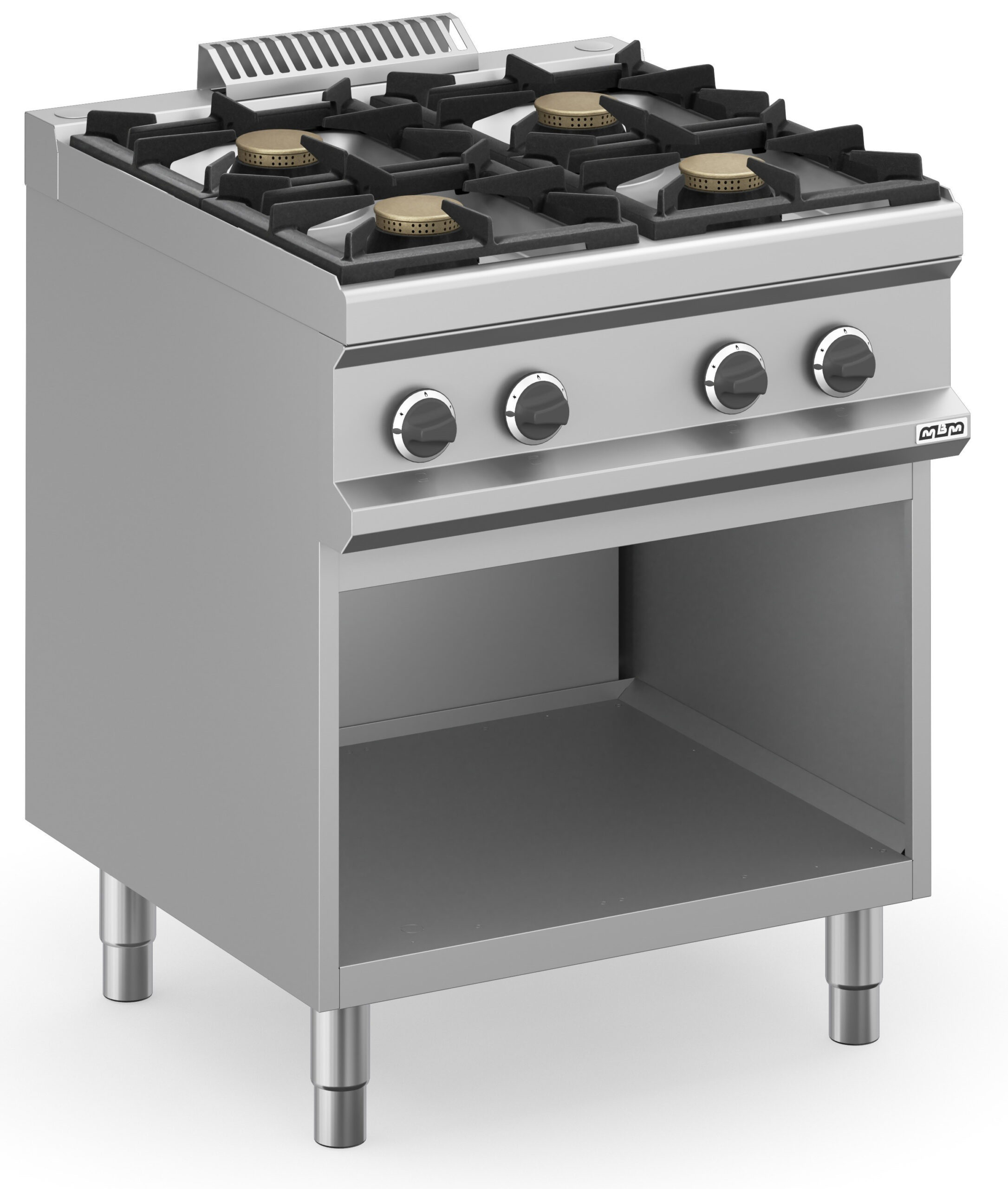 Fogão Industrial a Gás 4 Queimadores c/ Forno Linha 700