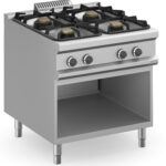 Fogão Industrial a Gás 4 Queimadores com Forno - Linha 900