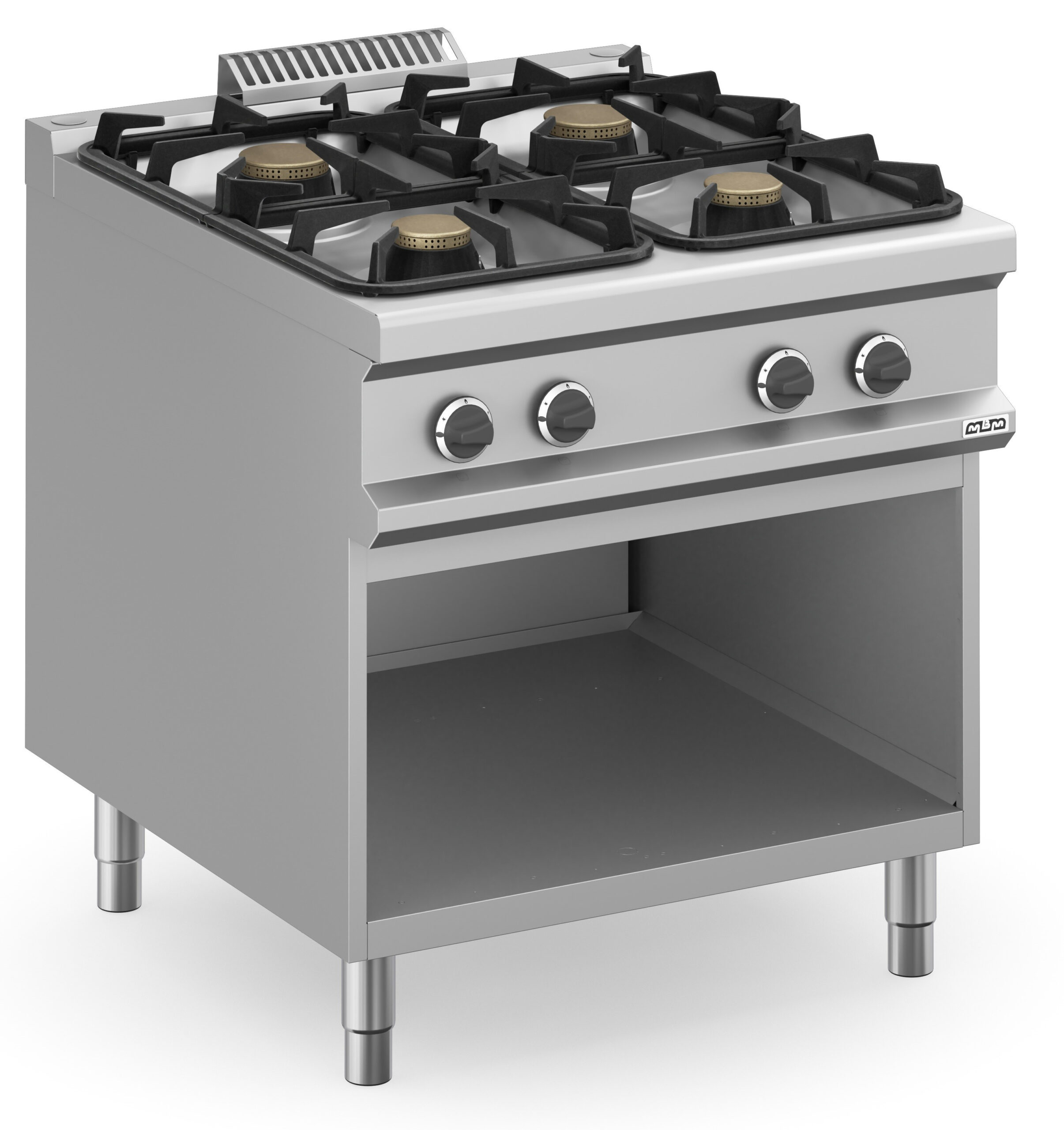 Fogão Industrial a Gás 4 Queimadores com Forno - Linha 900