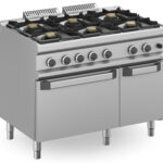 Fogão Industrial a Gás com Forno da Linha 700 - 6 Queimadores