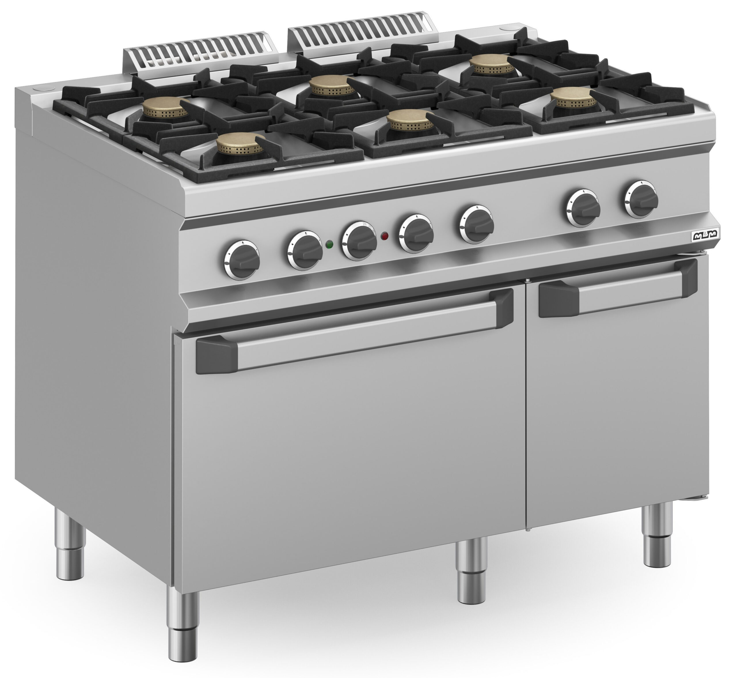 Fogão a Gás 6 Queimadores com Forno Elétrico Estático Linha 700