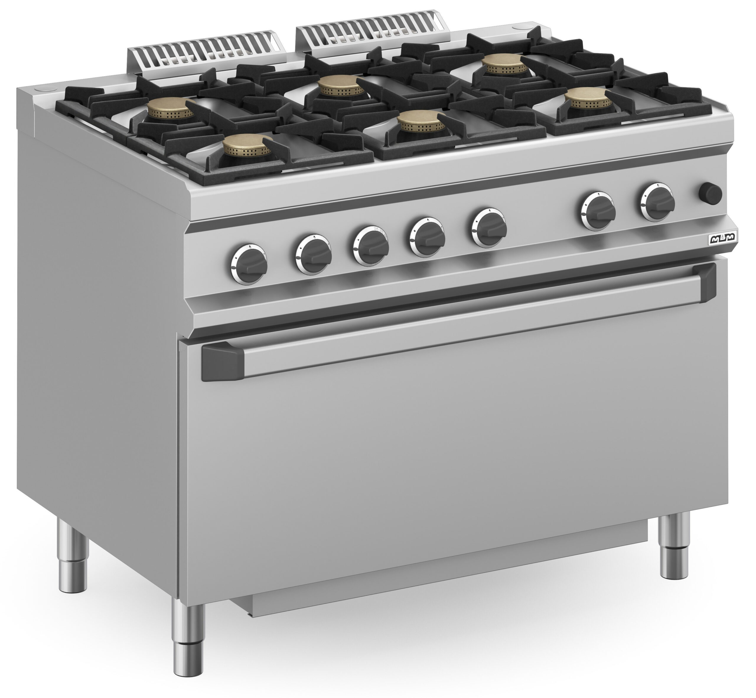 Fogão Industrial a Gás 6 Queimadores com Forno Extra Grande