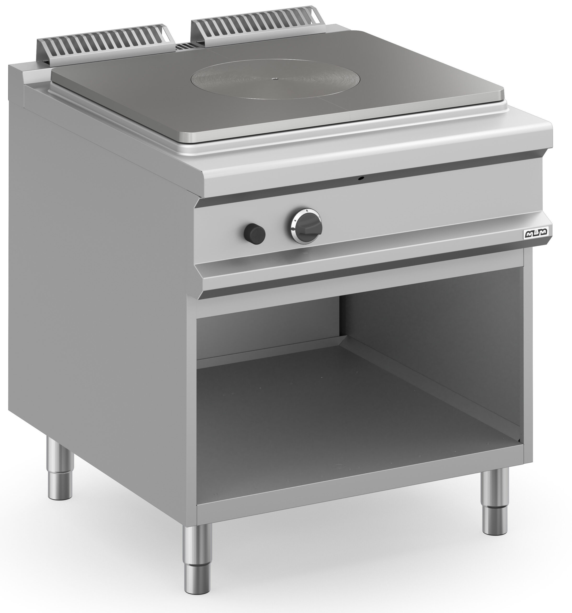 Chapa Radiante a Gás 80 cm com Forno e Móvel - Linha 900