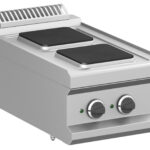 Fogão Elétrico de Bancada 2 Zonas Quadradas Linha 700
