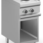Fogão Elétrico 2 Zonas Redondas c/ Forno Linha 700
