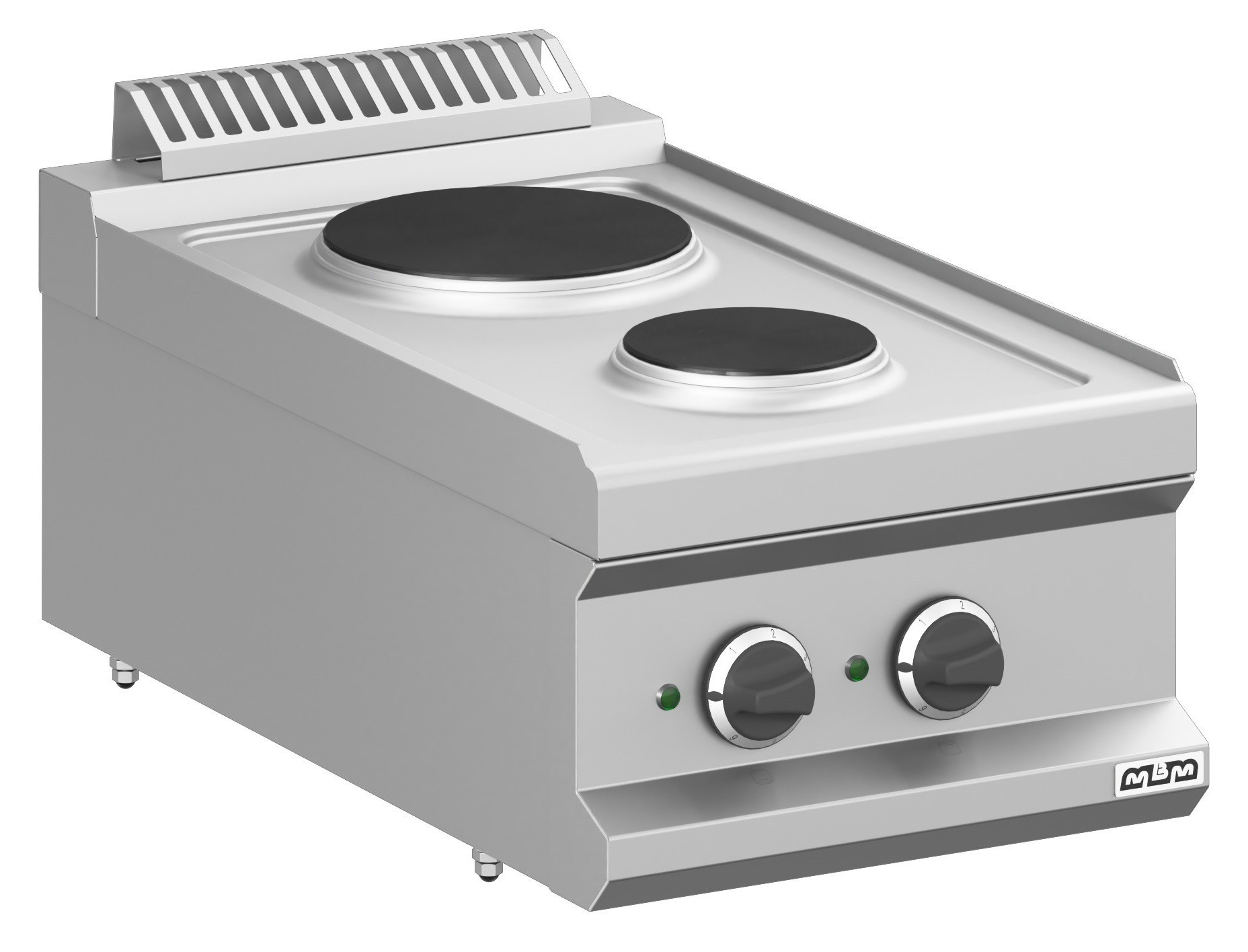 Fogão Industrial Elétrico com Forno 2 Zonas Redondas
