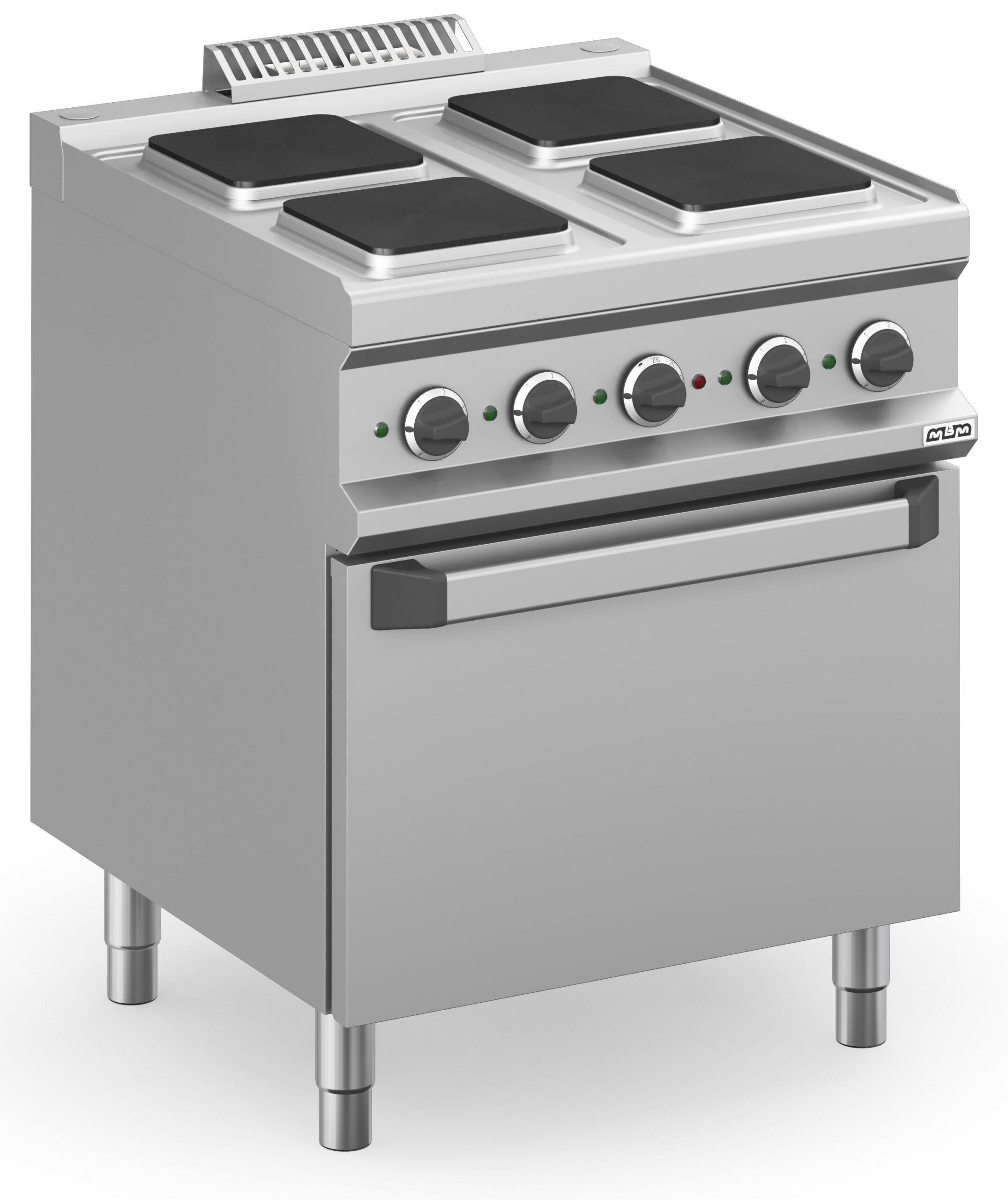 Fogão Industrial Elétrico 4 Zonas com Forno Estático - Linha 700