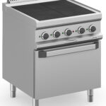Fogão Industrial Elétrico 4 Zonas e Forno Ventilado Linha 700
