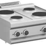 Fogão Industrial Elétrico 4 Zonas com Forno MPR77T