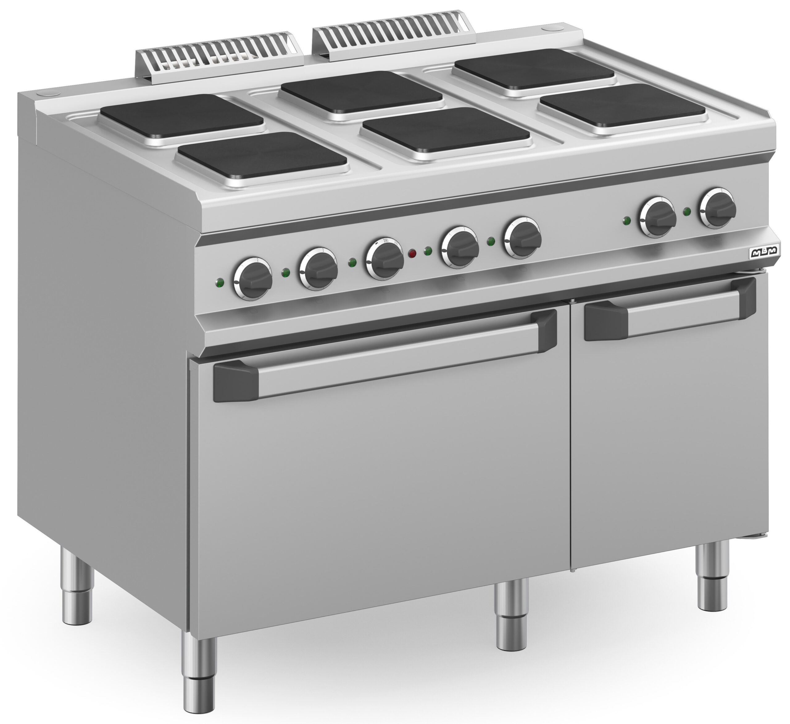 Fogão Industrial Elétrico 6 Zonas com Forno Estático