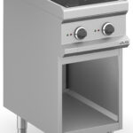 Fogão de Indução 2 Zonas Linha 700 c/ Armário 400mm
