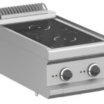 Placa de Indução Fogão Industrial Linha 700 - 2 Zonas - MIN74T