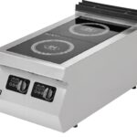 Fogão de Indução de Bancada 2 Zonas 6 kW Linha 700