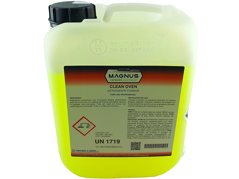 Detergente Desengordurante para Fornos Profissionais 5kg