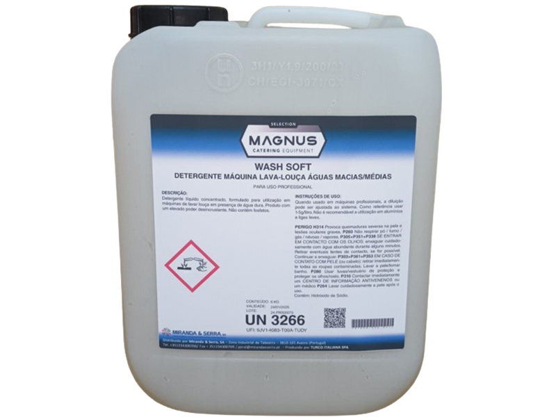 Detergente para Máquinas de Lavar Loiça Industrial 6kg