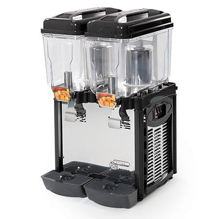 Dispensador de Bebidas Refrigerado 2x12L