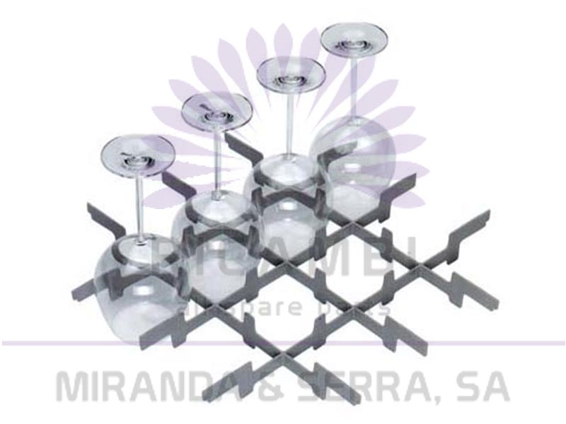 Divisória de Copos 4x4 para Cesto 500x500mm