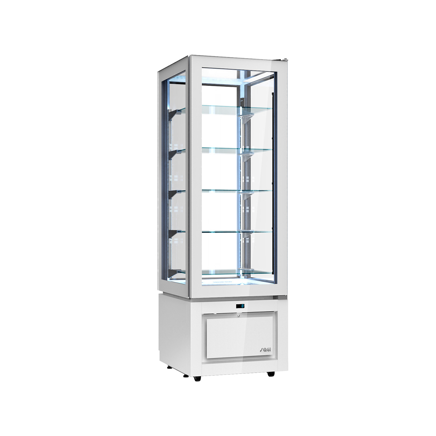Vitrine Refrigerada Panorâmica 324L Branca +2ºC a +10ºC