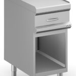 Módulo Neutro Inox 40 cm com Gaveta Linha 700