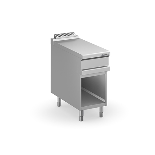 Móvel de Prateleiras Inox Aberto Linha 900 400x900mm