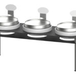 Expositor Buffet Refrigerado Eutético Kira 650mm