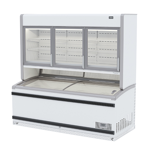 Expositor Congelados Vertical 1613L Descongelação Automática