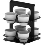 Expositor para Ramequins Porcelana C/ 8 Unidades