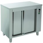 Estufa Self-Service 2000x700x850 Inox Portas Deslizantes