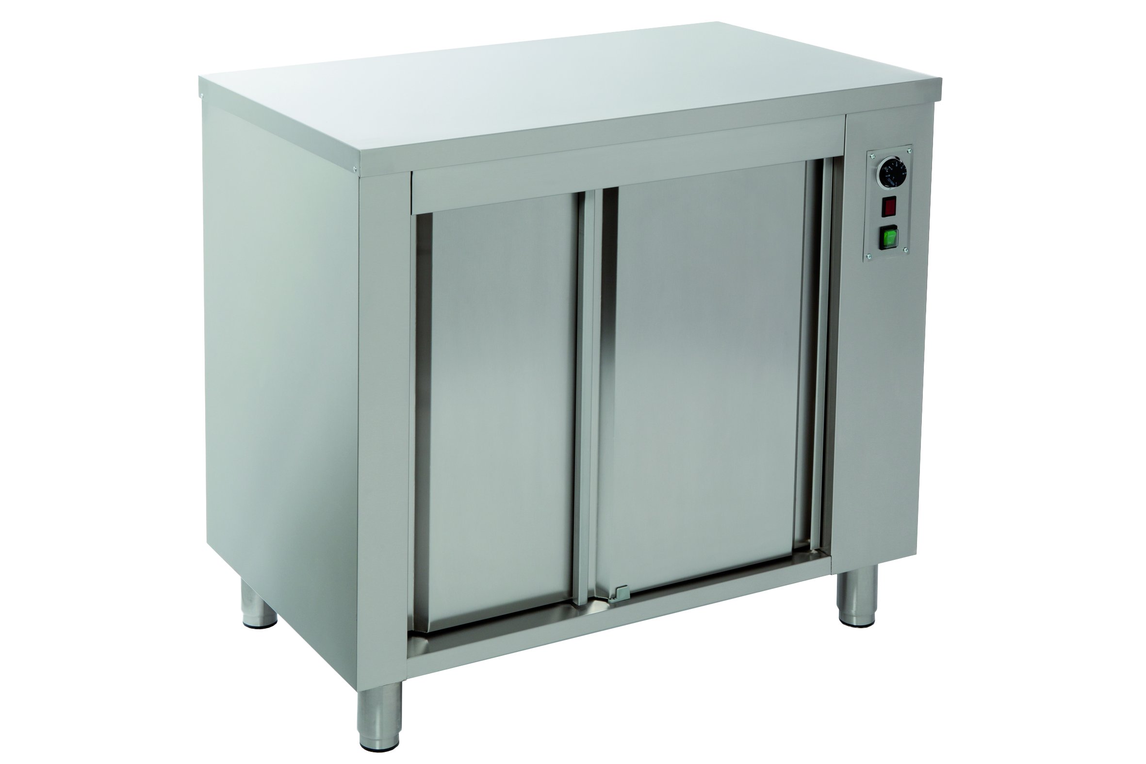 Estufa Self-Service 2000x700x850 Inox Portas Deslizantes