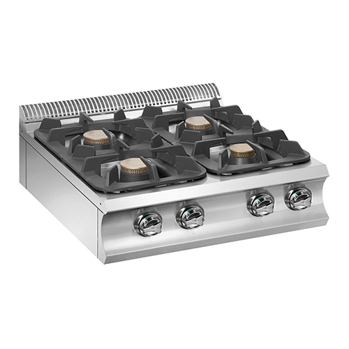 Fogão Industrial a Gás 4 Queimadores Linha 900 TOP