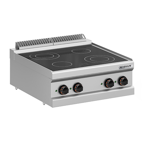 Fogão Vitrocerâmico Elétrico Profissional 4 Placas