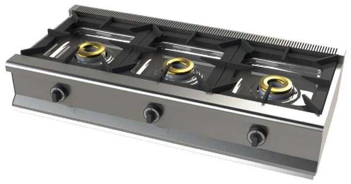 Fogão de Mesa a Gás Serie 550 com 3 Queimadores