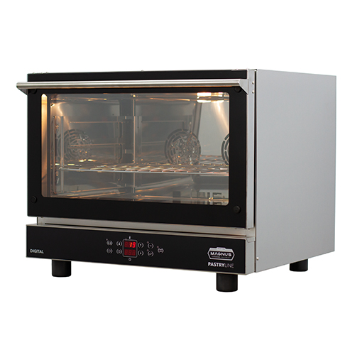 Forno Convetor Elétrico Profissional 4 Tabuleiros 600x400 mm com Grill