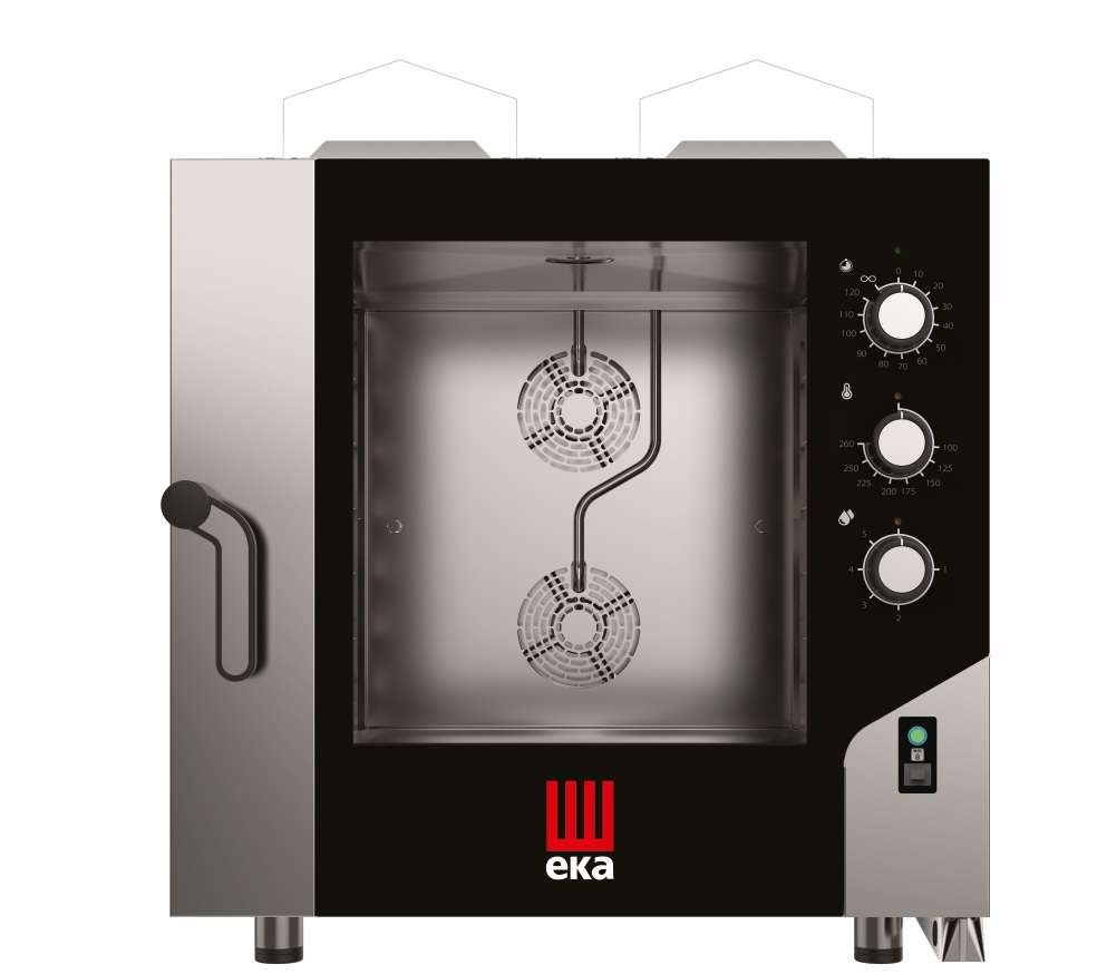 Forno Convector a Gás para Pastelaria 6 Tabuleiros 600x400 mm