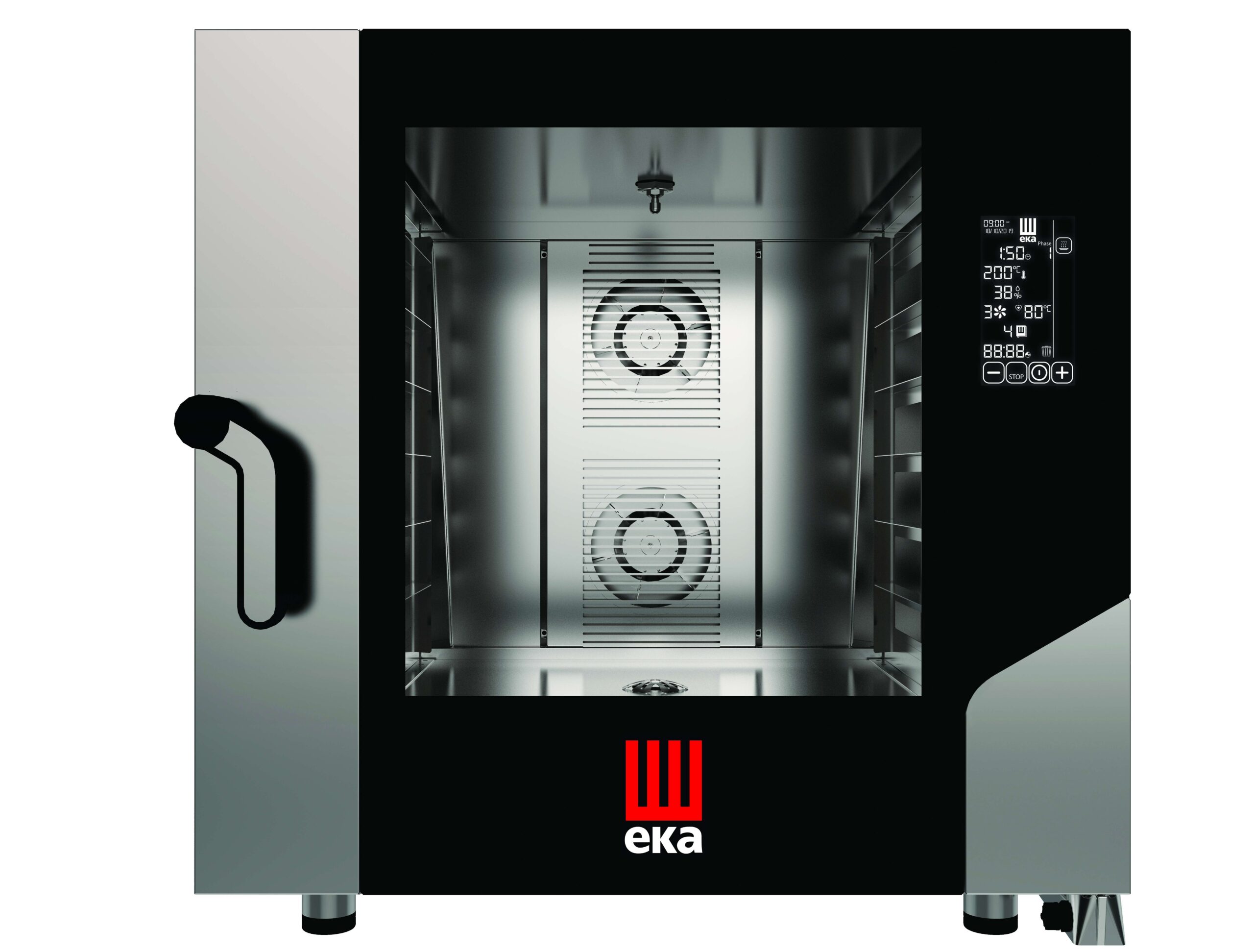 Forno Convector Elétrico de Pastelaria 6 Tabuleiros 600x400 mm