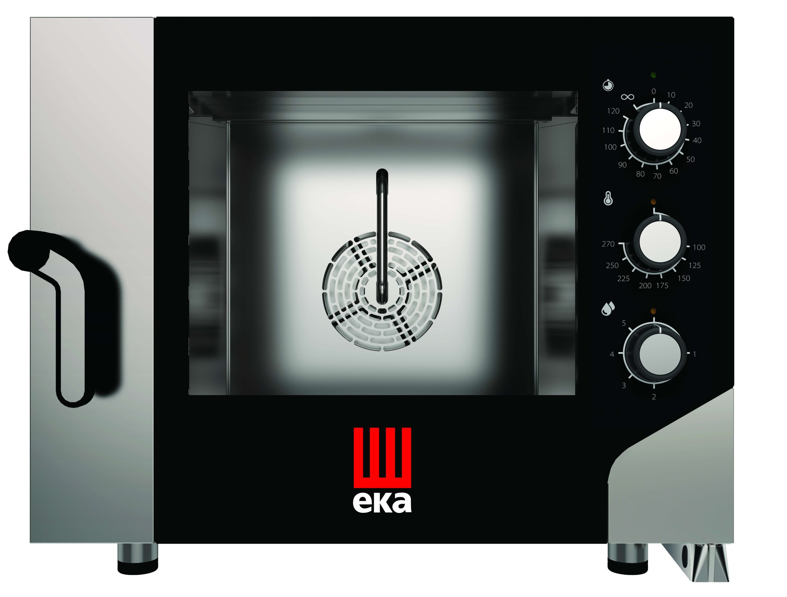 Forno Convector Elétrico de Pastelaria 4 Tabuleiros 600x400mm