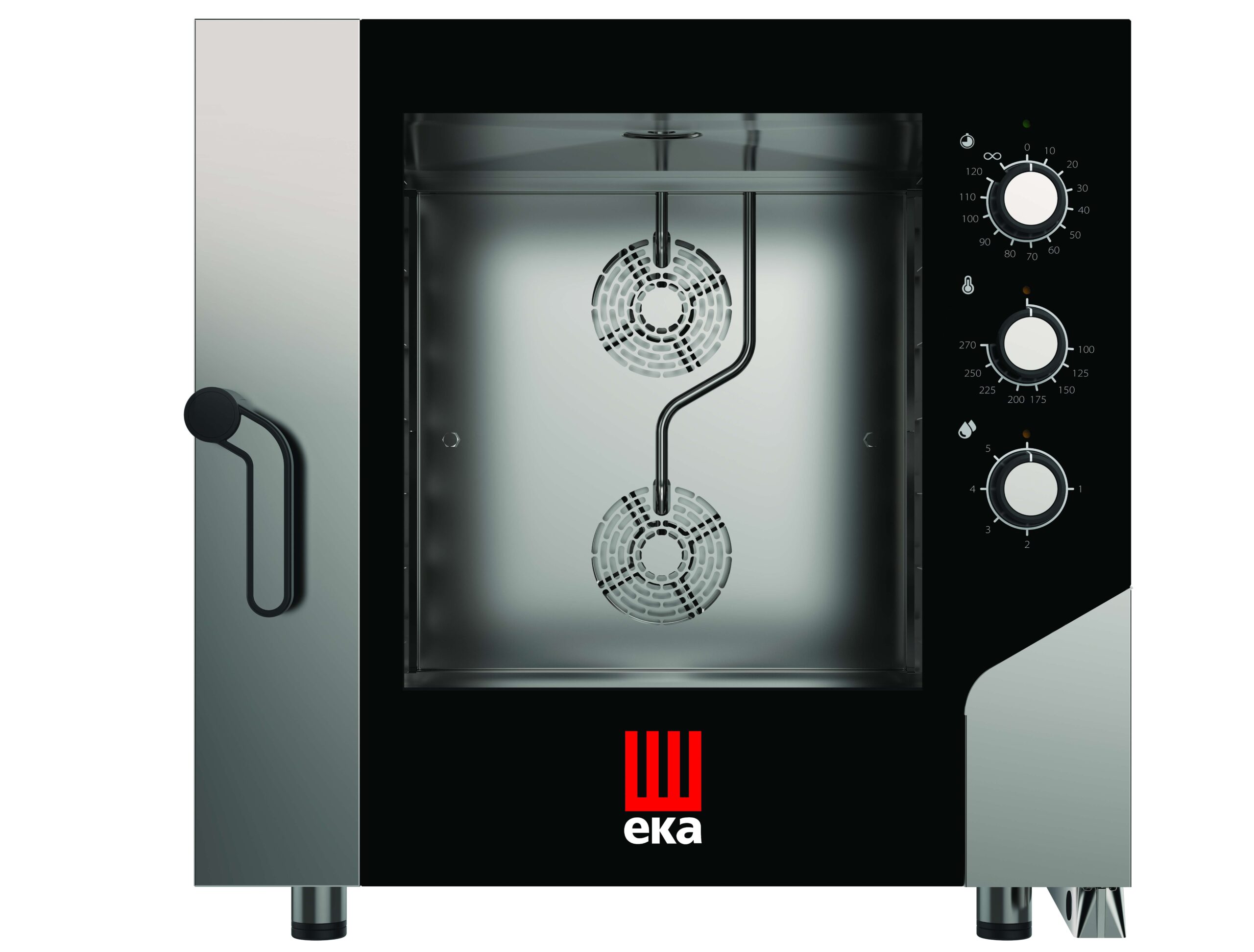 Forno Convector Elétrico de Pastelaria 6 Tabuleiros 600x400 mm