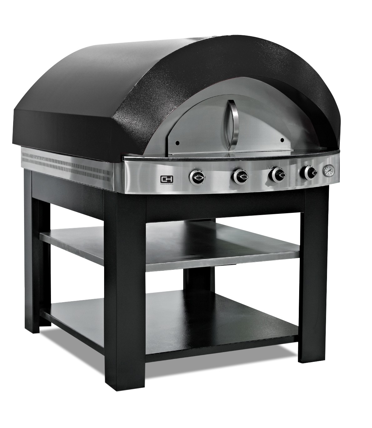 Forno de Pizza a Gás com Base de Pedra 950x1250 mm