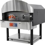 Forno a Gás e Lenha para Pizza com Base Rotativa, 6 Pizzas