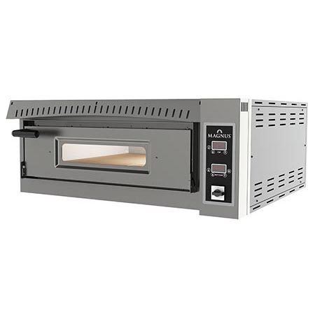 Forno de Pizza Elétrico Profissional, 1 Câmara, 6 Pizzas Ø 34 cm