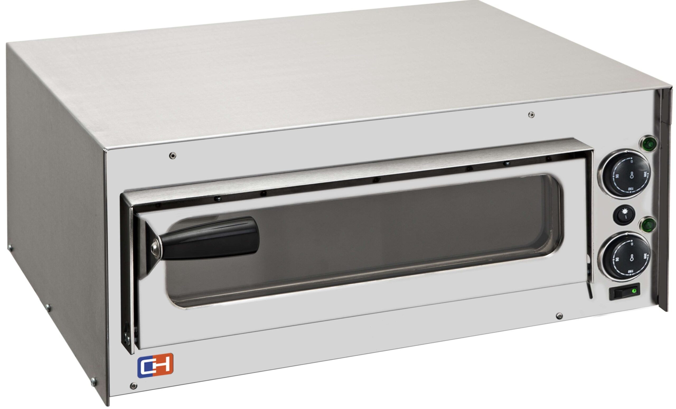 Forno Elétrico Compacto p/ Pizza Ø 35 cm c/ Porta de Vidro