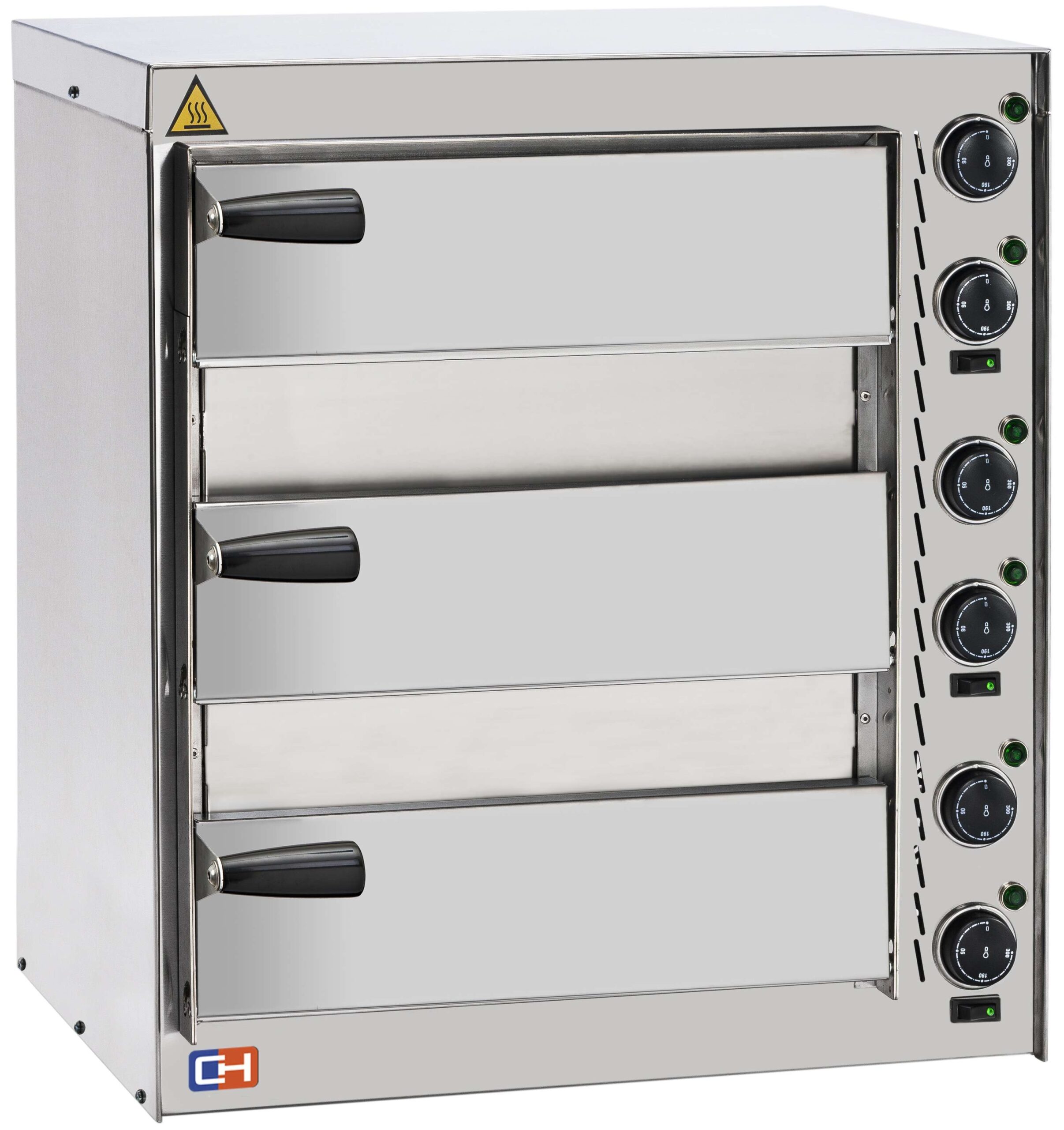 Forno Elétrico de Pizza Compacto 3 Pizzas Ø 35 cm