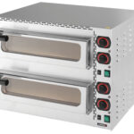 Forno de Pizza Elétrico 2 Câmaras 400x370 mm