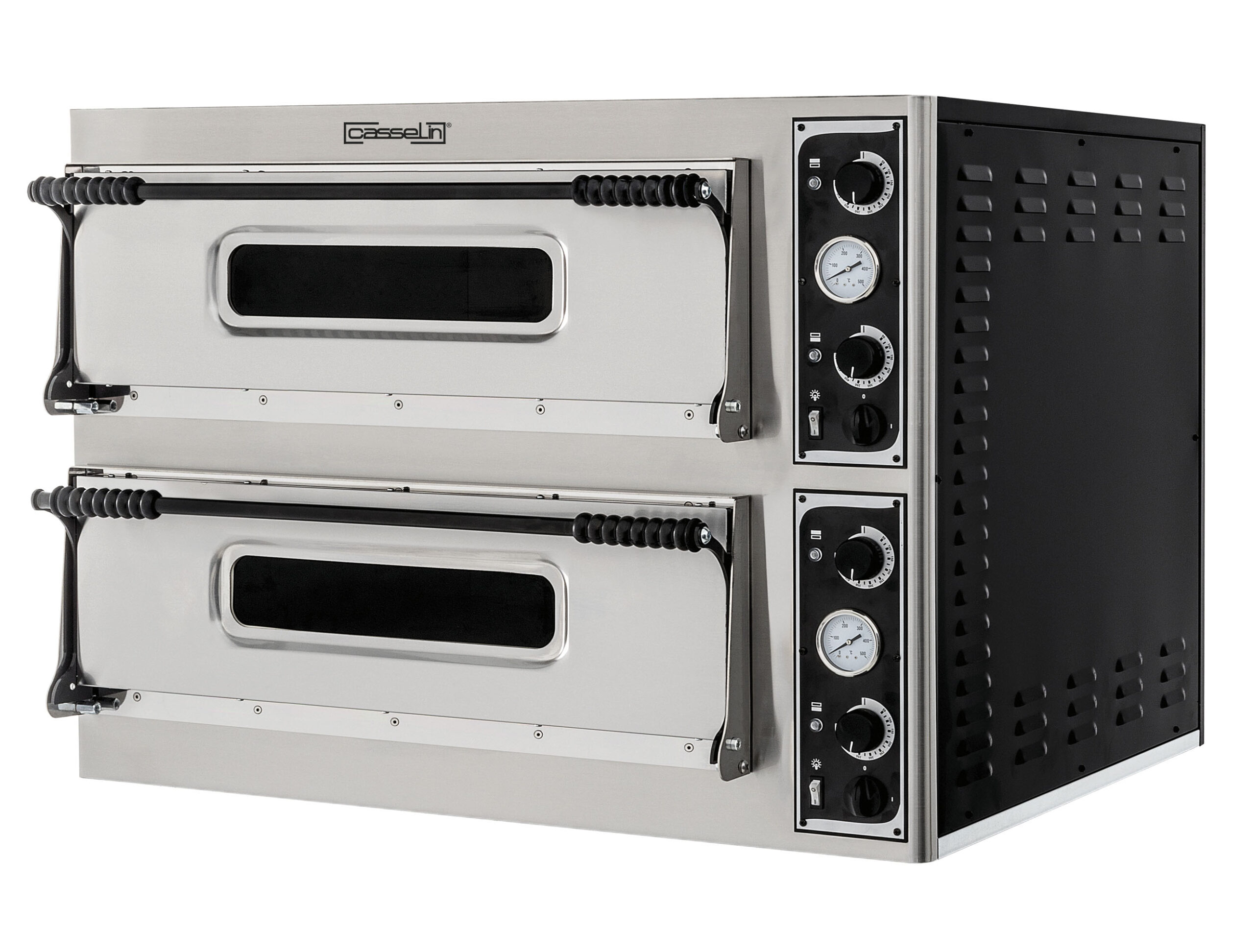 Forno Elétrico de Pizza Profissional 2x4 (Ø 35 cm)